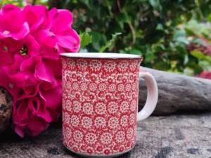 Pott ohne Unterteller, 300 ml, Höhe 9,50 cm, Dekor 2691V^Bunzlauer Keramik Fashion