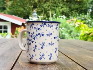 Pott ohne Unterteller, 300 ml, Höhe 9,50 cm, Damselfly, BSN A-0206^Bunzlauer Keramik Best