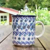 Pott ohne Unterteller, 300 ml, Höhe 9,5 cm, Winter Garden, BSN J-1969^Bunzlauer Keramik Best