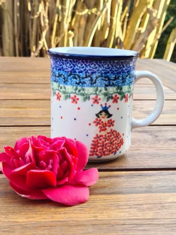 Pott ohne Unterteller, 300 ml, Höhe 9,50 cm, Prinzessin^Bunzlauer Keramik Discount