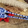 Salatbesteck, Dragonfly^Bunzlauer Keramik Best