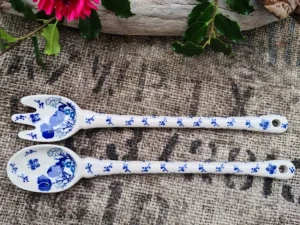 Salatbesteck, Garden of Joy^Bunzlauer Keramik Fashion