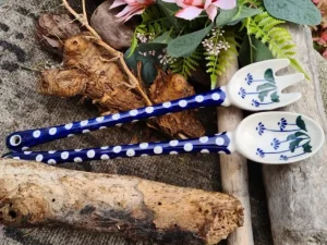Salatbesteck Löffel und Gabel - Tradition 11 - Bunzlauer Schnäppchen - BSN 1101^Bunzlauer Keramik Online