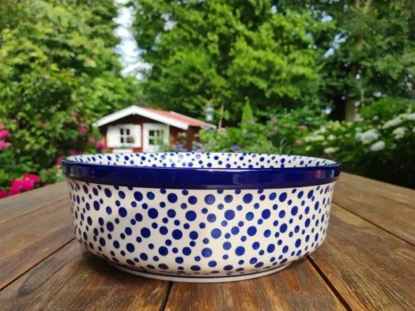 Schale, Ø 32 cm, 11 cm, Crazy Dots, BSN A-1470^Bunzlauer Keramik Hot