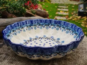 Schale, Ø 20 cm, 5 cm, Fleur Delicate, BSN J-4830^Bunzlauer Keramik Fashion