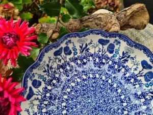 Schale, Ø 20 cm, 5 cm, Garden of Joy^Bunzlauer Keramik Sale