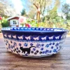 Schale, Ø 26 cm, 3700 ml,↑ 9 cm, Katze, BSN A-0863^Bunzlauer Keramik Clearance