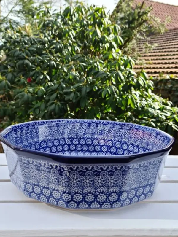 Schale, Ø 26 cm, 3700 ml,↑ 9 cm, Lace^Bunzlauer Keramik Online