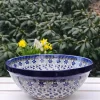 Schale, Ø 24 cm, 2600 ml, Höhe 8,5 cm, Belle Fleur^Bunzlauer Keramik Discount