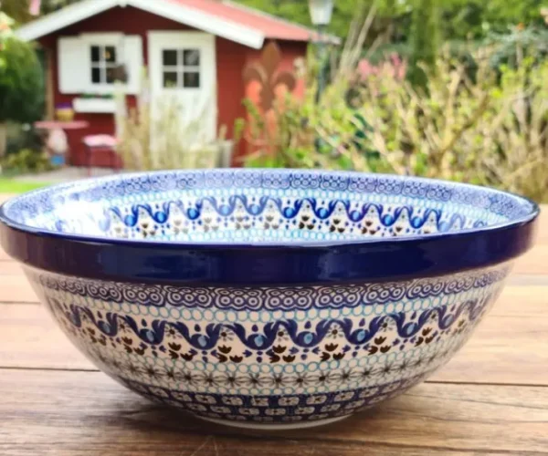 Schale, Ø 33 cm, 6600 ml, Höhe 12 cm, Marrakesch, BSN A-1428^Bunzlauer Keramik Sale