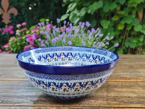 Schale, Ø 24 cm, 2600 ml, Höhe 8,5 cm, Marrakesch, BSN A-1624^Bunzlauer Keramik Clearance
