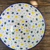 Schale, Ø 24 cm, 2600 ml, Höhe 8,5 cm, Sterne^Bunzlauer Keramik Discount