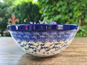 Schale, Ø 24 cm, 2600 ml, Höhe 8,5 cm, Vogel Ivy^Bunzlauer Keramik Online
