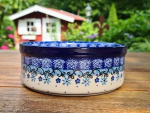 Schale, Ø 16 cm,5,5 cm, 700 ml, Fleur Delicate, BSN J-1979^Bunzlauer Keramik New