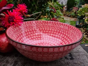 Schale, Ø 27,5 cm,11 cm, Dekor 2691V^Bunzlauer Keramik Fashion