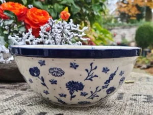 Schale, Ø 27,5 cm,11 cm, Flower Festival^Bunzlauer Keramik Online