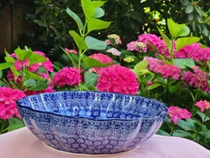 Schale, Ø 27,5 cm,7,5 cm, Lace^Bunzlauer Keramik Fashion