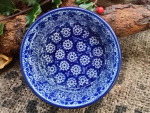 Schale Ø 9,5 cm,5 cm, Lace^Bunzlauer Keramik New