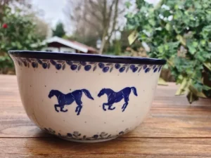 Schale, Ø 22 cm, Höhe 11 cm, 2600 ml, Horse^Bunzlauer Keramik Sale