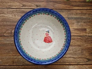 Schale, Ø 22 cm, Höhe 11 cm, 2600 ml, Prinzessin^Bunzlauer Keramik Sale