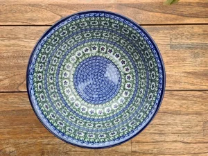Schale, Ø 22 cm, Höhe 11 cm, 2600 ml, Unikat 58, BSN A-1654^Bunzlauer Keramik Outlet
