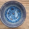 Schale, Ø 22 cm, Höhe 11 cm, 2600 ml, Unikat 4^Bunzlauer Keramik New