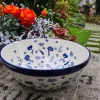 Schale, Ø 20 cm, Höhe 8,5 cm, Flower Festival^Bunzlauer Keramik Discount