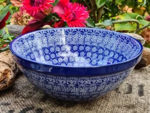 Schale, Ø 20 cm, Höhe 8,5 cm, Lace^Bunzlauer Keramik Discount