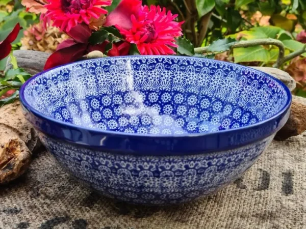 Schale, Ø 20 cm, Höhe 8,5 cm, Lace^Bunzlauer Keramik Discount