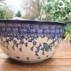 Schale, Ø 22 cm, Höhe 11 cm, Vogel Ivy^Bunzlauer Keramik Discount