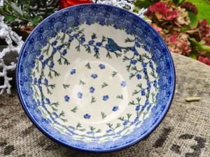 Schale, Ø 17 cm, Höhe 8 cm, Vol. 950 ml - Vogel Ivy^Bunzlauer Keramik Clearance