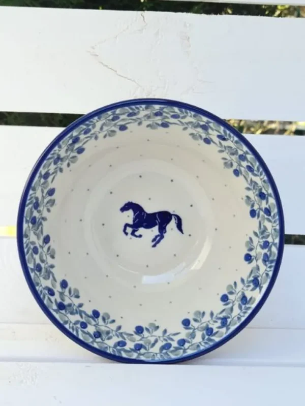 Schale, Ø 17 cm, Höhe 8 cm, Vol. 950 ml - Horse^Bunzlauer Keramik Hot