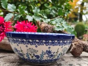 Schale, Ø 17 cm, Höhe 8 cm, Vol. 750 ml - Floral Party^Bunzlauer Keramik Sale