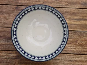 Schale, Ø 20 cm, Höhe 8,5 cm, White Valentine, Vol. 1,2 l, BSN R-065^Bunzlauer Keramik Discount