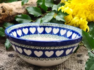 Schale, Ø 17 cm, Höhe 8 cm, White Valentine - Vol. 950 ml - BSN R-094^Bunzlauer Keramik Outlet