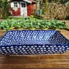 Schale / Auflaufform -27,5 cm x 19 cm x 6 cm -Tradition 4-BSN 8188^Bunzlauer Keramik New