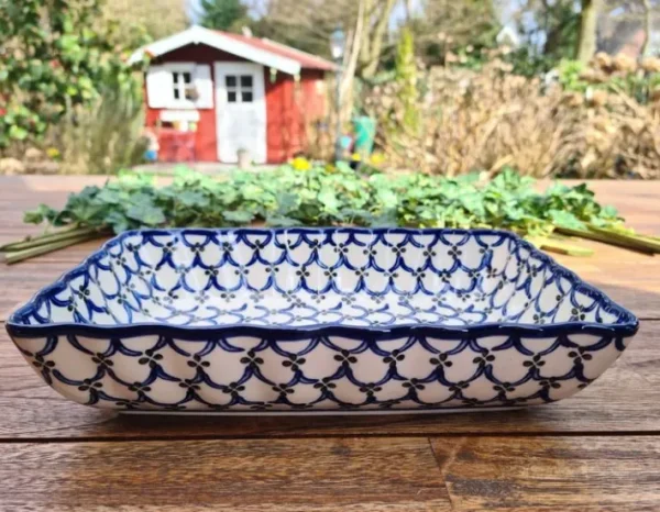 Schale / Auflaufform -27,5 cm x 19 cm x 6 cm -Tradition 25-BSN 8201^Bunzlauer Keramik Discount