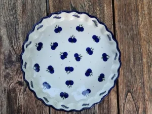 Schale / Auflaufform, 1 l, Ø 19,5 cm, Höhe 4,50 cm, Tradition 22, BSN 8446^Bunzlauer Keramik New