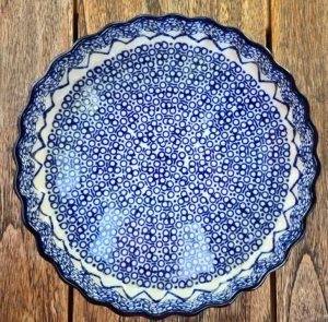 Schale / Auflaufform, 1 l, Ø19,5cm,↑4,5cm, Trad.2, BSN 8434^Bunzlauer Keramik Outlet