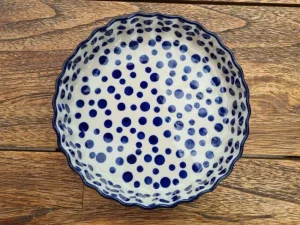 Schale / Auflaufform, 600 ml, Ø16 cm,4 cm, Crazy Dots, BSN A-0396^Bunzlauer Keramik Sale