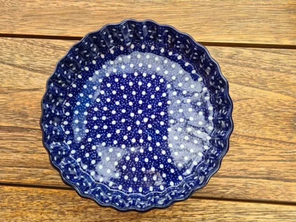 Schale / Auflaufform, 600 ml, Ø 16 cm, Höhe 4 cm, Unikat 22 - BSN 8432^Bunzlauer Keramik Fashion