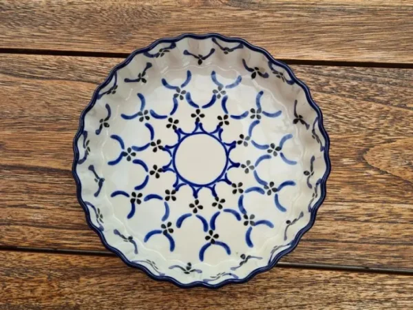 Schale / Auflaufform, 600 ml, Ø 16 cm, Höhe 4 cm, Tradition 25 - BSN 8418^Bunzlauer Keramik Discount