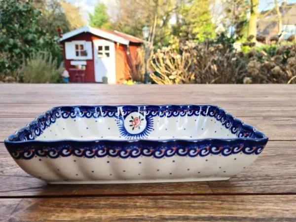 Schale / Auflaufform, 23 x 15 x 6 cm, Unikat 3 - BSN 8241^Bunzlauer Keramik Hot