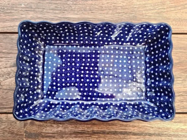 Schale / Auflaufform, 23x15x6 cm, Unikat 22, BSN 8246^Bunzlauer Keramik Best