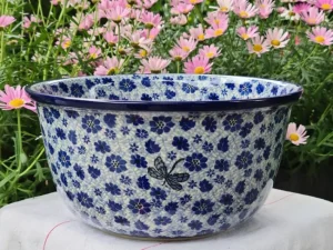 Schale, Ø27 cm,13 cm, 5000 ml, Dragonfly, BSN J-1637^Bunzlauer Keramik New