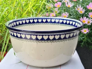 Schale, Ø27 cm,13 cm, 5000 ml, White Valentine, BSN R-182^Bunzlauer Keramik Fashion