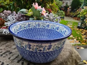 Schale, Ø27 cm,13 cm, Floral Party^Bunzlauer Keramik New