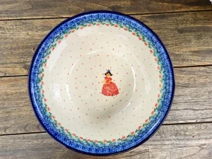 Schale, Ø27 cm,13 cm, Prinzessin^Bunzlauer Keramik New