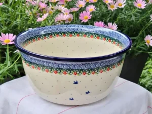 Schale, Ø27 cm,13 cm, Prinzessin rot^Bunzlauer Keramik Sale