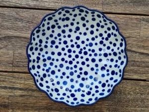 Schale, 900 ml, Ø 20 cm, 5 cm, Crazy Dots, BSN A-0383^Bunzlauer Keramik Online